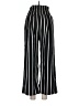 Unbranded 100% Polyester Stripes Black Casual Pants Size L - photo 2