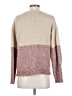 Cupcakes & Cashmere Color Block Tan Pullover Sweater Size S - photo 2