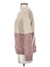 Cupcakes & Cashmere Color Block Tan Pullover Sweater Size S - photo 5