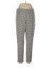 Premise Studio Houndstooth Gray Casual Pants Size L - photo 1