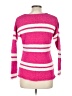G.H. Bass & Co. Stripes Pink Pullover Sweater Size L - photo 2