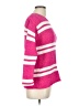 G.H. Bass & Co. Stripes Pink Pullover Sweater Size L - photo 4