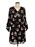 Daniel Rainn Floral Black Casual Dress Size M - photo 1