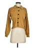 Madewell Solid Gold Long Sleeve Blouse Size XXS - photo 1