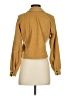 Madewell Solid Gold Long Sleeve Blouse Size XXS - photo 2