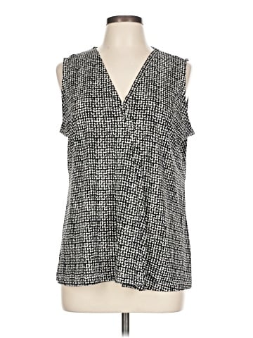 Dana Buchman Sleeveless Blouse (view 1)