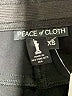 Peace of Cloth Solid Black Active Pants Size XS - photo 4