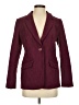 Liz Claiborne 100% Polyester Burgundy Blazer Size 4 - photo 1