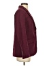 Liz Claiborne 100% Polyester Burgundy Blazer Size 4 - photo 4