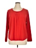 N Touch 100% Polyester Red Long Sleeve Blouse Size XL - photo 1