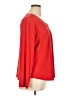 N Touch 100% Polyester Red Long Sleeve Blouse Size XL - photo 4