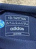 Adidas 100% Polyester Color Block Blue Active T-Shirt Size 13 - 14 - photo 3