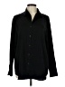 Uniqlo 100% Polyester Black Long Sleeve Blouse Size M - photo 1