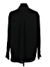 Uniqlo 100% Polyester Black Long Sleeve Blouse Size M - photo 2