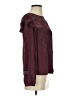 Tiny 100% Cotton Burgundy Long Sleeve Blouse Size S - photo 4