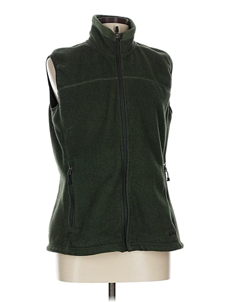 Pre-owned Rei Vest In Green
