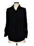 Porridge Black 3/4 Sleeve Button-Down Shirt Size L - photo 1