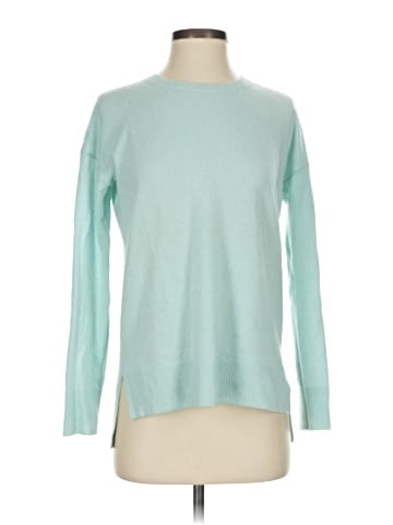 Aqua Pullover Sweater (view 1)