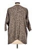 LA Made Animal Print Brown Pullover Sweater Size L - photo 2