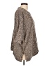 LA Made Animal Print Brown Pullover Sweater Size L - photo 4
