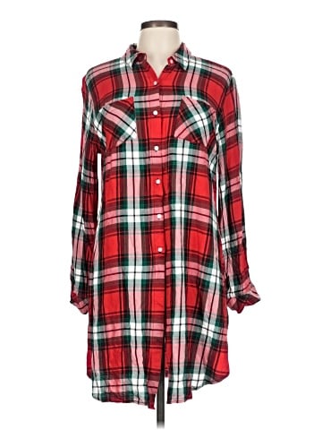 Cato Long Sleeve Button-Down Shirt (view 1)