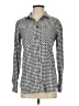 J.Crew 100% Cotton Houndstooth Gray Long Sleeve Button-Down Shirt Size 2 - photo 1