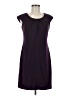 Spense Solid Purple Casual Dress Size 6 (petite) - photo 1