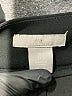 H&M 100% Polyester Solid Black Dress Pants Size 4 - photo 7