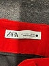 Zara Solid Red Casual Skirt Size S - photo 3