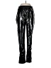 Unbranded 100% Polyester Metallic Black Casual Pants Size L - photo 1