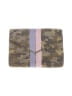 Stella & Dot Camo Gray Green Clutch One size - photo 1