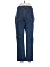 Gloria Vanderbilt Argyle Blue Jeans Size 8 - photo 2