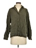 Babaton Green Long Sleeve Button-Down Shirt Size XS - photo 1