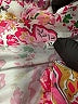 Unbranded 100% Polyester Paisley Pink Long Sleeve Blouse Size XL - photo 7