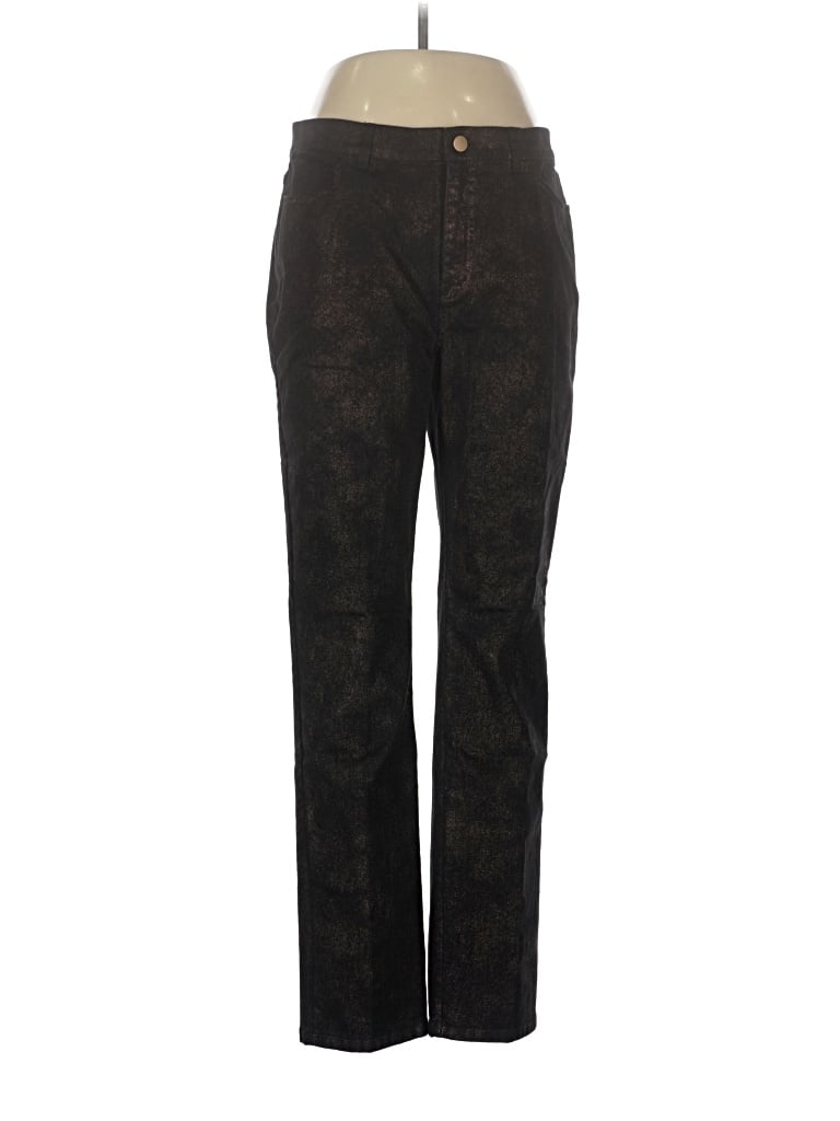 Pre-owned Lafayette 148 Jeans In Brown