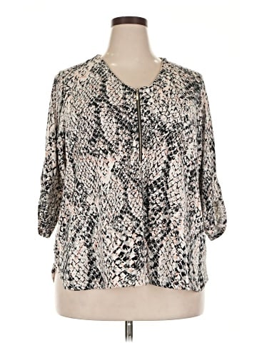 Cathy Daniels 3/4 Sleeve Blouse (view 1)
