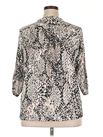 Cathy Daniels 3/4 Sleeve Blouse (view 2)