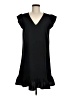 Assorted Brands 100% Polyester Solid Black Casual Dress Size M - photo 1