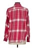 Universal Thread Plaid Red Long Sleeve Button-Down Shirt Size M - photo 2