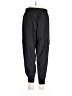 Apana Solid Black Casual Pants Size L - photo 2