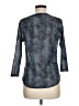 The Limited Blue 3/4 Sleeve Blouse Size M - photo 2