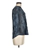 The Limited Blue 3/4 Sleeve Blouse Size M - photo 4