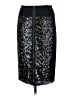 BCBGMAXAZRIA Metallic Black Formal Skirt Size M - photo 2