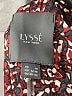 Lyssé Print Burgundy Long Sleeve Blouse Size M - photo 7