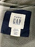 Baby Gap 100% Polyester Black Zip Up Hoodie Size 18-24 mo - photo 3
