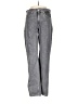 Zara Chevron-herringbone Gray Jeans Size 4 - photo 1