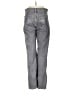 Zara Chevron-herringbone Gray Jeans Size 4 - photo 2