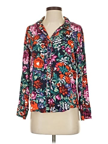 Floreat Long Sleeve Blouse (view 1)