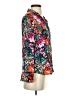 Floreat 100% Viscose Floral Orange Long Sleeve Blouse Size XS - photo 4