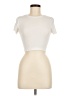 Zara Ivory Short Sleeve Turtleneck Size M - photo 1